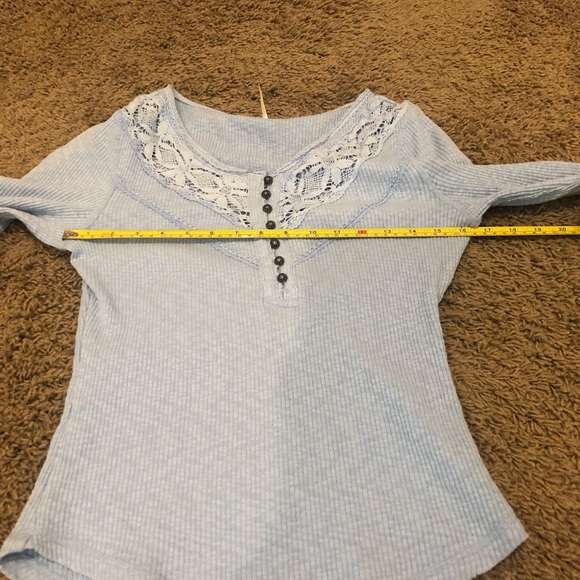 Free people lace Henley - Picture 13 of 13